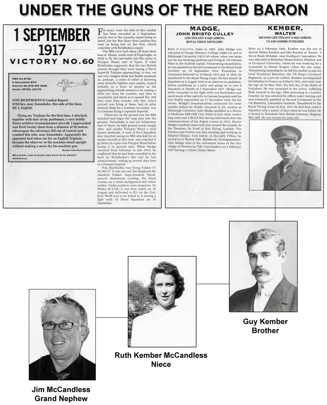 Under The Guns Of The Red Baron